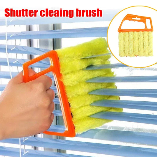 Window Cleaning Brush Microfiber Air Conditioner Cleaning Duster Cleaner Wash Venetian Blind Blade Cleaning Cloth Kitchen Tool