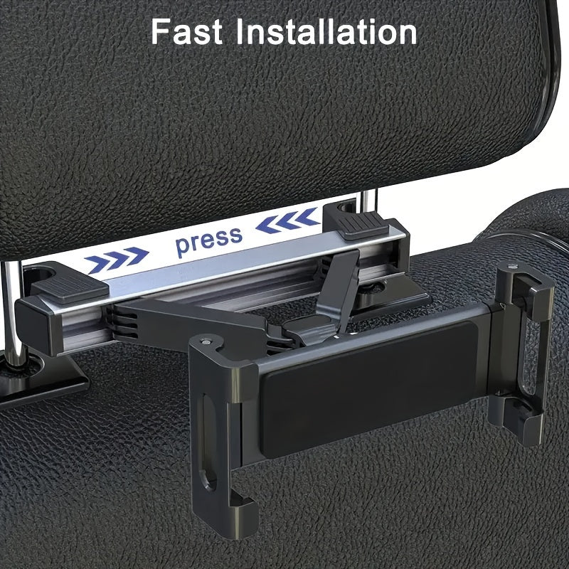 Amaz..ing 360° Rotation Telescopic Backrest Pillow Tablet Holder Multifunctional Mobile Phone Holder for Car Back Seat