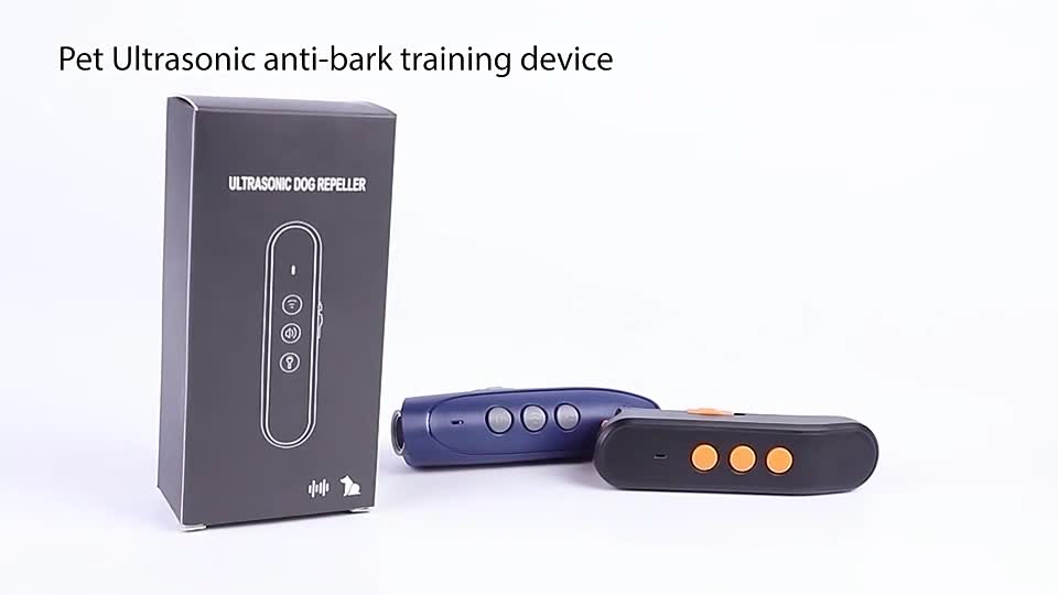 Amazing 1pc Ultrasonic Anti Bark Device, Portable Dog Training Device, Dog Repellent Anti Bark Equipment 