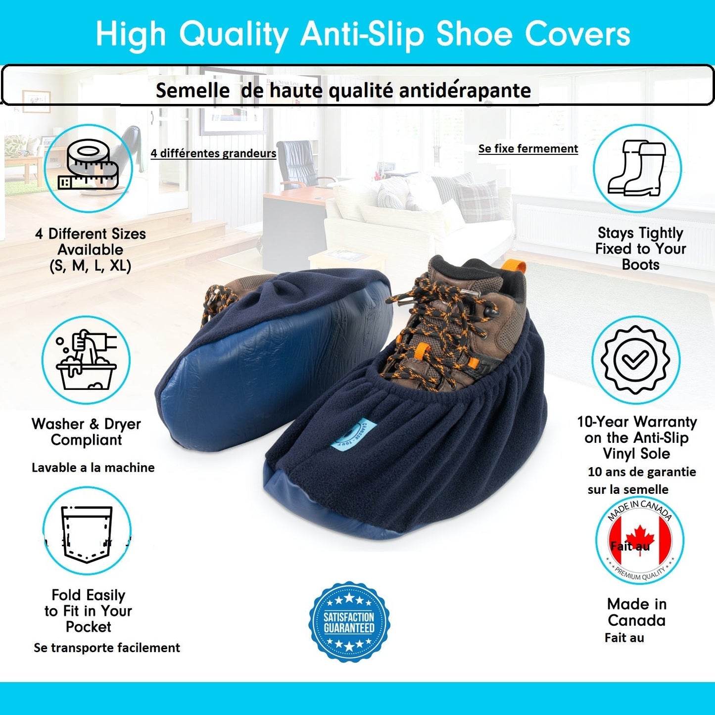 Shoe or boot cover, home service PACK 2 pro series